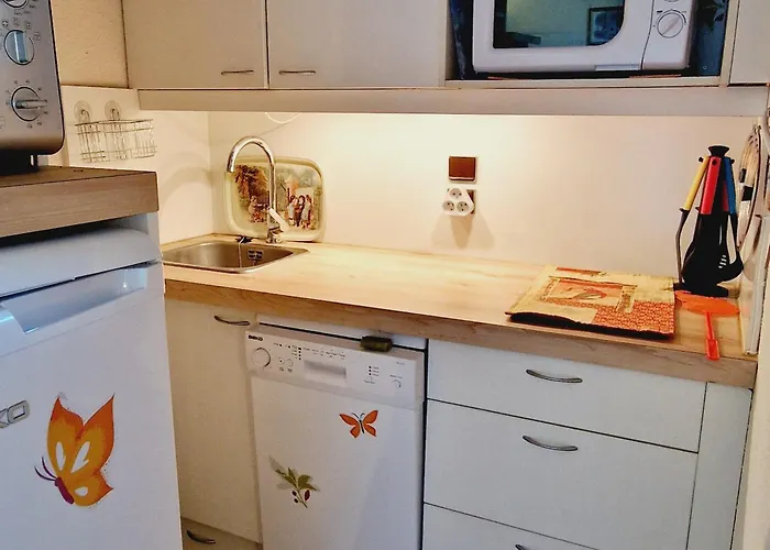 Apartmán T2 Avec Terrasse, Proche Pistes, Parking Gratuit - Fr-1-755-21 *